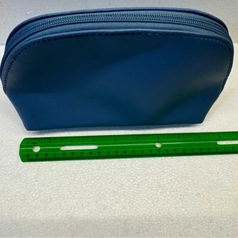 Salvatore Ferragamo‎ 💄 Parfums Turkish Makeup/Toiletry/ Amenity Bag- Blue NWOT